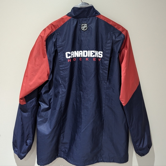 Reebok Navy and Red Sports Jacket - Picture 2 of 7